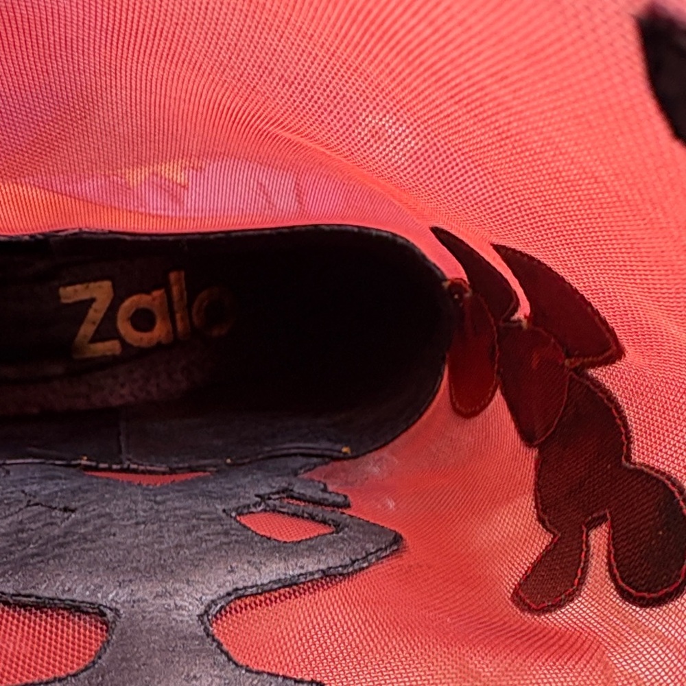 Vintage Rare Zalo Women's 1980s Suede; Leather Western Cowboy Boots; Sz:8.5; EUC - Picture 5 of 12